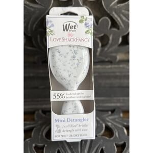LoveShackFancy X Wet Brush ❤ Blue English Ivy Mini Detangler Hair Brush